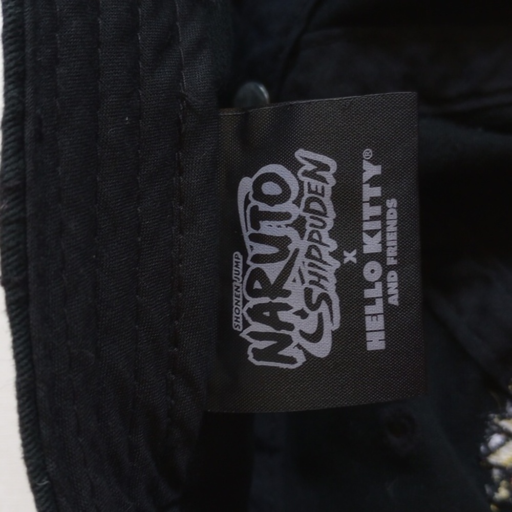 Naruto Shippuden Hello Kitty & Friends Baseball Cap Black - Picture 7 of 9